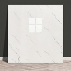 부트핏 두꺼운 대리석 타일형 주방 욕실 방수 인테리어 시트지 0.2mm 10p, 타입34