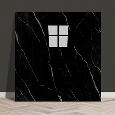 부트핏 두꺼운 대리석 타일형 주방 욕실 방수 인테리어 시트지 0.2mm 10p, 타입63