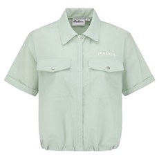 말본 여성용 마이크로에어닷 아웃포켓 카라 피스테