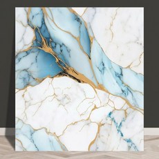 부트핏 두꺼운 대리석 타일형 주방 욕실 방수 인테리어 시트지 0.2mm 10p, 타입66