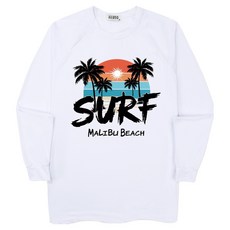 일루소 말리브비치 오버핏 래쉬가드 긴팔 티셔츠