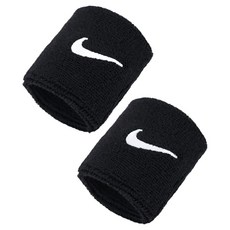 나이키 스포츠 손목밴드 II5301-010, 블랙, 2개
