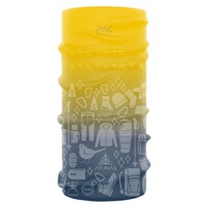 P.A.C. 夢想海洋頭巾 聯名款 PAC8834, 黃色, 1個