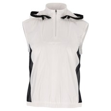 엘르골프 여성용 사이바 배색 포인트 우븐베스트