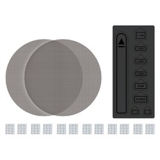DOBE PS5 SLIM PRO 主機防塵網套裝, 黑色, 1套, TP5-5519