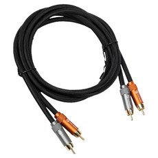 Fosi Audio 無氧銅 家用音響 RCA 編織線 1.2m