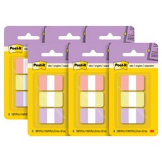 3M Post-it 利貼 旗標文件夾用3色暖色調索引貼紙 686-SUN