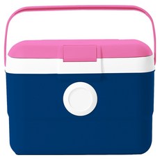 올리빙 도트 아이스박스, 블루핑크, 9L 블루핑크, 9L