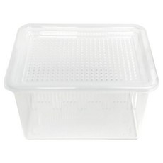 두렙 캐슬사육장 적재형 케이지 중형, 1개, 투명