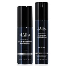 달바 남성용 올인원 밸런싱 스프레이 세럼 스킨 80ml + 밸런싱 워터 크림 50ml 세트, 1세트