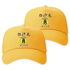Amiss 機能感 勇字棒球帽 男女適用, 黃色, 2個