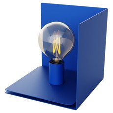 비츠조명 큐브 미드센추리 스탠드 조명, 블루