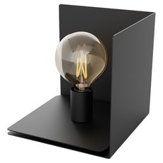 비츠조명 큐브 미드센추리 스탠드 조명, 블랙