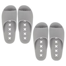 AlphaShoe 摩登針織浴室拖鞋, 2個