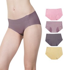 SOFT LIGHT 安心無痕 運動用防漏生理內褲 2927 6入組, 豆沙色 + 深褐色 + 粉色 + 膚色 + 顏色隨機