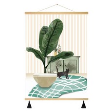 부트핏 감성 패브릭 배전함 가리개 벽걸이 그림 포스터, 12