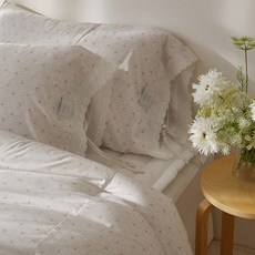 마틸라 로맨틱 캐미솔무드 로지아일렛 레이스 차렵이불 세트