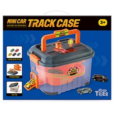 마이리틀타이거 타이거엔진 미니카 트랙 케이스, 혼합색상, 1개
