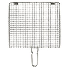 Rion廚房 韓國製全不鏽鋼高級方形手柄雙層烤網