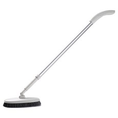 recoz 多用途浴室廚房洗衣長柄地板刷, 奶油白, 1個