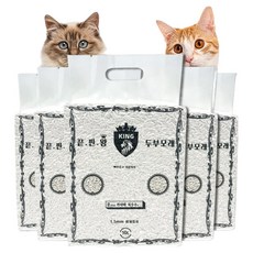 끝판왕 두부모래, 오리지널, 5개, 10L