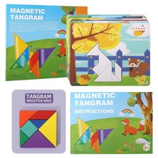 磁性七巧板遊戲 高級款