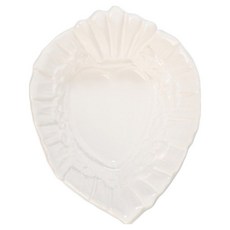 버지니아까사 리갈 스몰 하트 볼 16cm, 비앙코, 1개