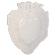 버지니아까사 리갈 라지 하트 볼 23cm, 비앙코, 1개