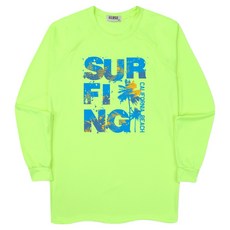 일루소 서핑비치 오버핏 래쉬가드 긴팔 티셔츠