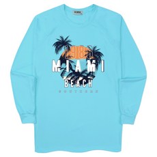 ILLUSO 1986邁阿密寬鬆版防磨衣長袖T恤