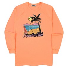 일루소 클럽파라다이스 오버핏 래쉬가드 긴팔 티셔츠