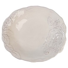 버지니아까사 로맨티카 로즈 수프 접시, 비앙코, 1개