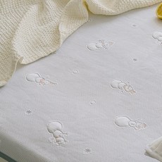 바자르 스노우쿨 냉감 3중직 밴딩 침대패드, 쿨매트, 스노우맨