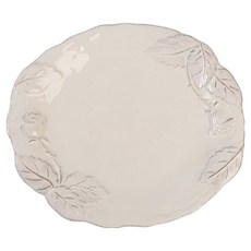 버지니아까사 로맨티카 로즈 샐러드 접시, 비앙코, 1개