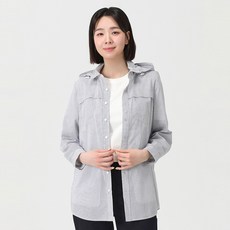 PAT 女款條紋泡泡紗外套式襯衫 1J41512
