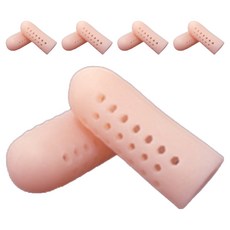 아리코 손가락 보호 실리콘 통풍 골무, 스킨, 10개