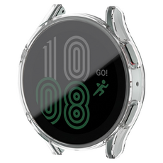 w9999 Galaxy Watch 防窺保護殼 全覆蓋, 透明, 1個