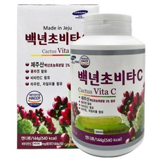 메이드인제주 백년초 비타C, 1개, 144g