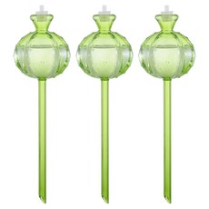 소유공간 가정용 원예 화분 식물 급수 장치 FREE(8 x 25.5 cm) S265-0157, 그린, 3개