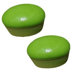 모노페이지 말랑이 치즈케이크 스트레스볼 스퀴시, 말차치즈, 80g, 2개