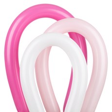 셈퍼텍스 요술풍선 360S 27p 세트, 화이트, 핑크, 푸치샤(랜덤발송), 1세트 화이트, 핑크, 푸치샤(랜덤발송), 1세트