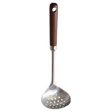 에크렌 월넛핸들 스텐 조리도구 건지기망, 1개