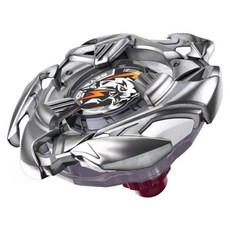 TAKARA TOMY 戰鬥陀螺 BX-33 皓戰猛虎 BB91455, 銀紅色, 1個
