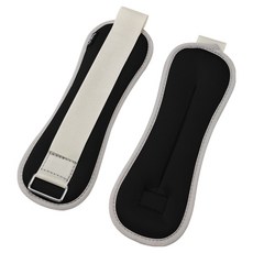 오방난장 운동 런닝 발목 손목 강화 모래주머니 2p, 블랙, 750g