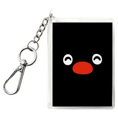 BOOKLOGCOMPANY 與Pingu一起 100問100答鑰匙圈書(黑色版), Michelle N, Booklog Company編輯部