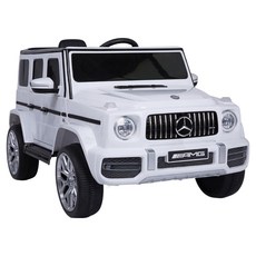 대호토이즈 유아용 벤츠 지바겐 G63 AMG 전동차, 화이트, 1개