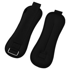 오방난장 운동 런닝 발목 손목 강화 모래주머니 2p, 올블랙, 250g