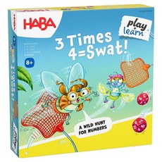 HABA 3X4=蒼蠅拍桌遊 NEW HB12173, 1個