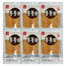 한진식품 통통어포 매운맛, 6개, 24g
