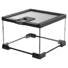 Smile Ggae-bi 透明磁吸式爬蟲寵物玻璃生態缸 20 x 20 x 15 cm